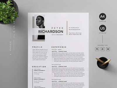 Resume/CV vector