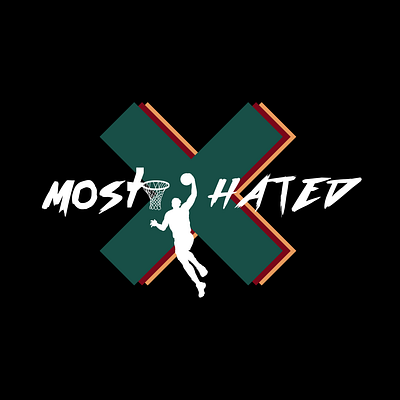 "MOST HATED" LOGO animation app branding design graphic design illustration logo streetwear typography ui ux vector website