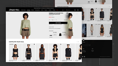 Product Detail Page - Ecommerce design ui
