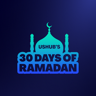 "30 DAYS OF RAMADAN" MAIN LOGOS app branding design graphic design illustration logo typography ui ux vector
