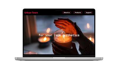 Urban Town - Decor Website Design bootstrap css decor design figma html minimal ui website