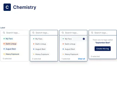 Tags Search application dropdown input label menu search select menu tag tags ui