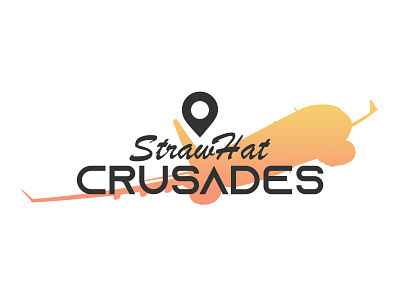 "STRAW HAT CRUSADES" LOGO app branding design graphic design illustration logo typography ui ux vector