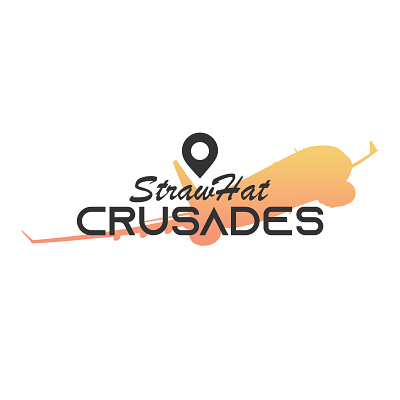 "STRAW HAT CRUSADES" LOGO app branding design graphic design illustration logo typography ui ux vector