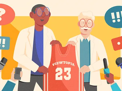 Building a team: Expectations 2d art blog branding clean colorful designfigma illustration illustrator minimal vector