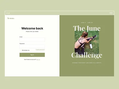 Sign up DailyUI 001 dailyui design signup ui ux website