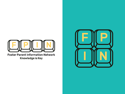 FPIN brand branding design elegant graphic design illustration key logo logo design logotype mark minimalism minimalistic modern sign