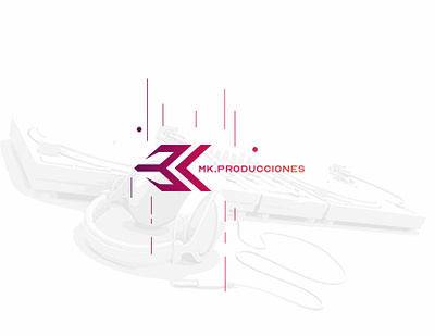 MK Productions branding logo