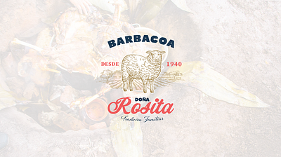 Barbacoa Doña Rosita branding logo