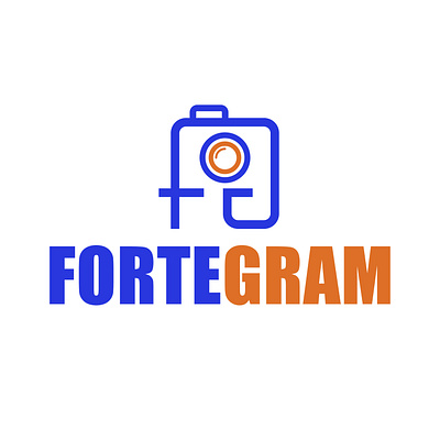 FortGram Logo app branding design fortgram graphic design illustration logo typography ui ux vector