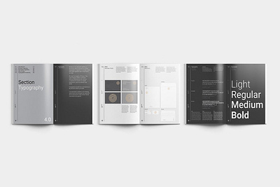 THE MINIMALIST / Brand Guidelines #3 app branding design graphic design illustration logo typography ui ux vector