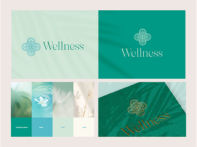 Wellness Logo 😌 branding graphic design logo wellbeing wellness