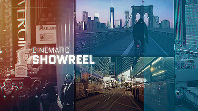 Cinematic Showreel (AE Template) aftereffects brand broadcast corporate design event intro logo motiondesign motiongraphics opener pack production promo showreel slideshow social template titles typography