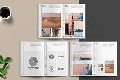 THE MINIMALIST / Brand Guidelines #7 app branding design graphic design illustration logo typography ui ux vector