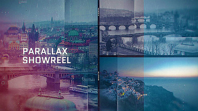 Parallax Showreel (AE Template) aftereffects brand broadcast corporate design event intro logo motiondesign motiongraphics opener pack parallax production promo showreel slideshow social template titles