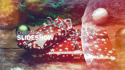 Christmas Slideshow (AE Template) aftereffects brand broadcast christmas corporate design elegant event intro logo motiondesign motiongraphics opener pack production promo slideshow social template titles