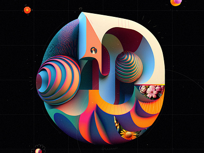 36daysoftype - batch two after effects ai animated type animated typography animation collage colorful design experimental graphic design illustration kinetic typohraphy lettering midjourney motion design motion graphics social media stable diffusion typography unique