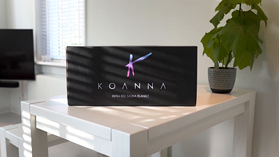 Koanna - Sauna Blanket branding design design art graphic design illustration logo photoshop portfolio ui vector
