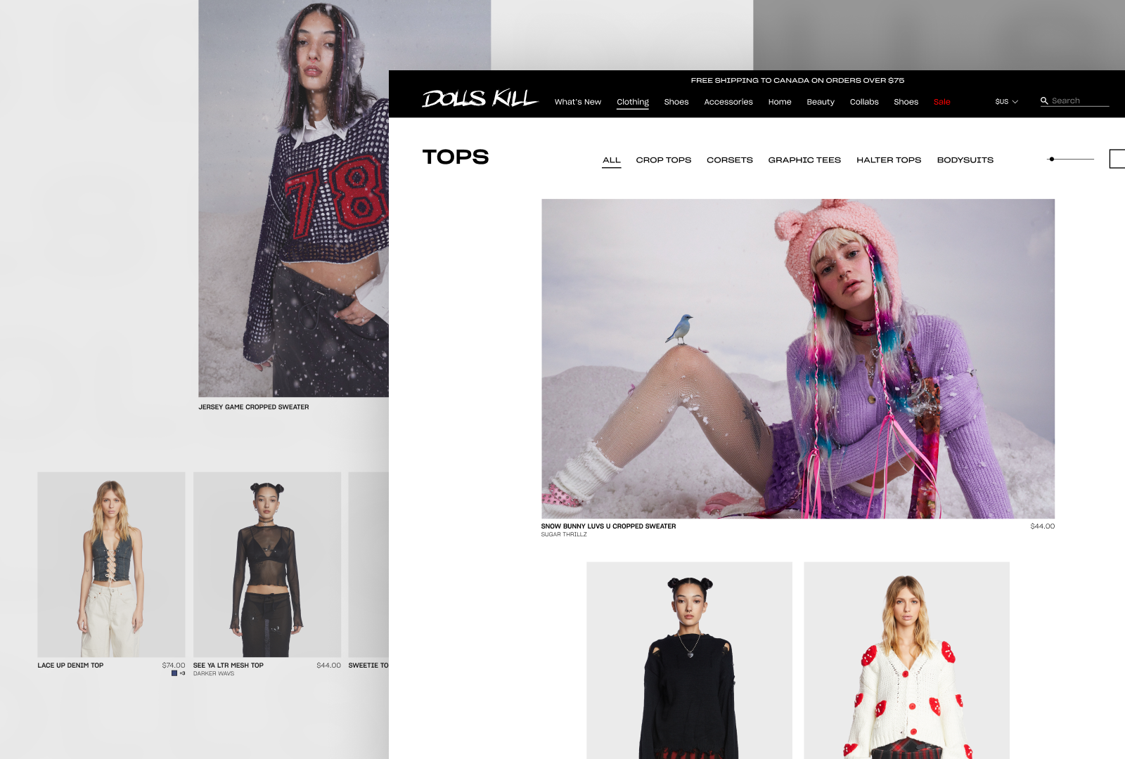 E-commerce Product Listing Pages (Different View Modes) by Ellen Trinh ...