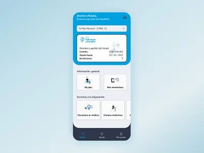 Insure tech Home App app insuretech mobille ui