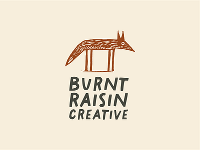 Burnt Raisin Creative logo branding design graphic design icon illustration logo minimal typography vector