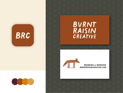 Burnt Raisin Creative branding branding design graphic design icon illustration logo minimal typography vector