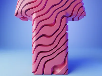 36 Days of Type: T 3d illustration texture type design typography