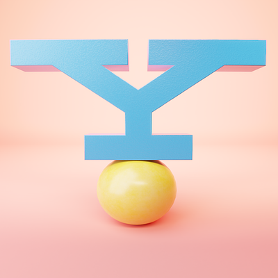 36 Days of Type: Y 36daysoftype 36dot 3d blender illustration texture type design typography