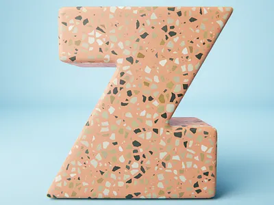 36 Days of Type: Z 36daysoftype 36dot 3d blender illustration texture type design typography