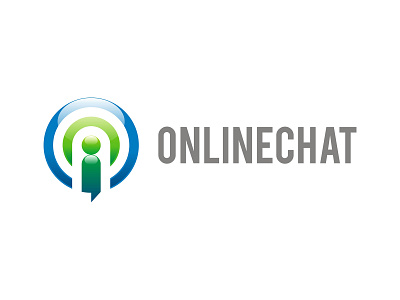 Online Chat Logo graphic