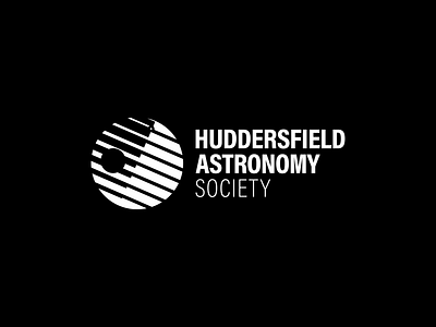 Huddersfield Astronomy Society - Brand (Logo) astronomy brand earth huddersfield logo moon space