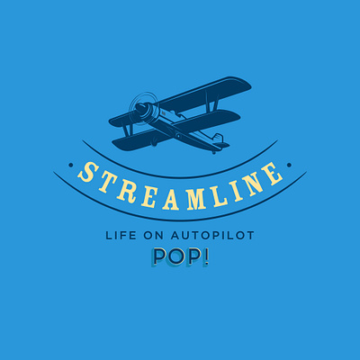 Streamline Logo Design branding design graphic design logo vector
