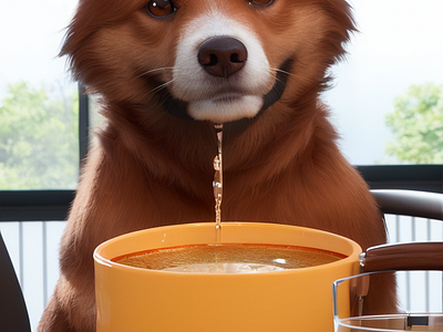 Dog-Soup, The Good Pupper ai design graphic design illustration stable diffusion