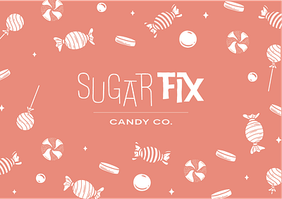 SugarFix branding design graphic design illustration logo typography vector