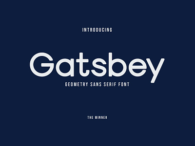 Gatsbey Font elegant