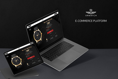 E-commerce platform ui web design