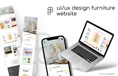 Furniture Web & App Design app responsive application design furniture furniture app furniture responsive furniture website system ui website