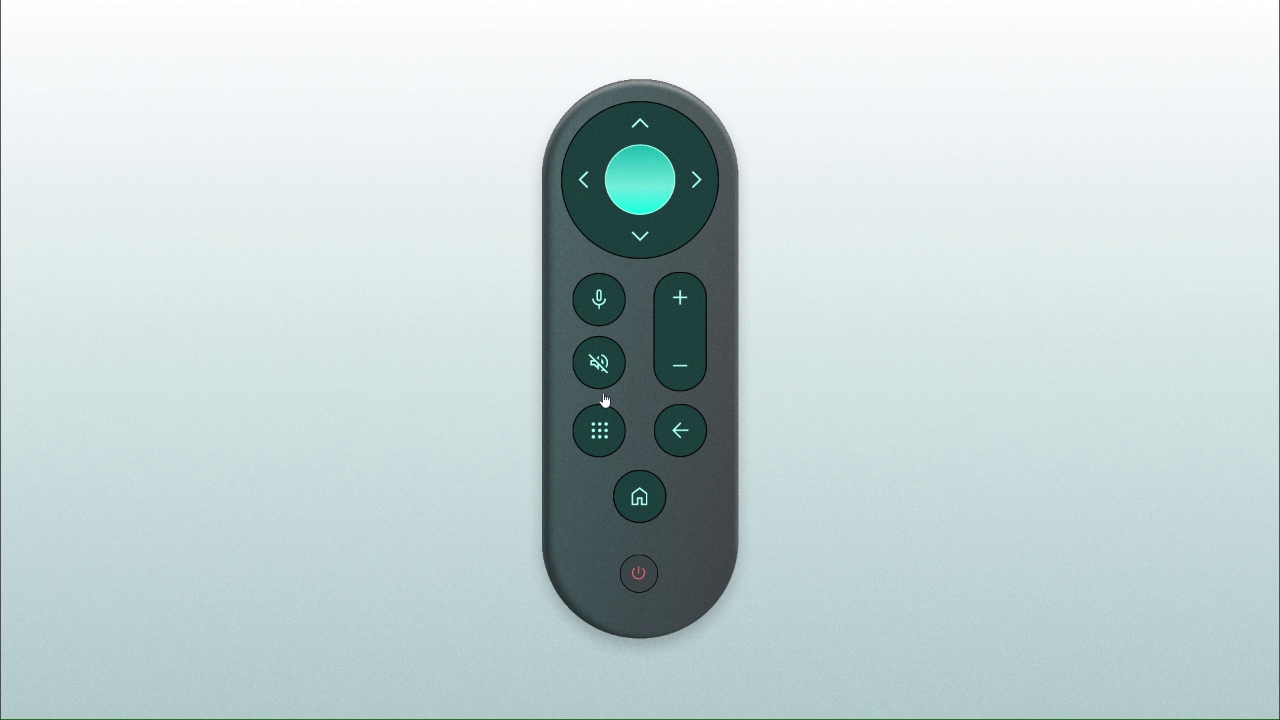 Futuristic TV Remote Concept in Figma by Prasun on Dribbble