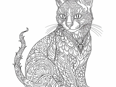 Boho Cat designs, themes, templates and downloadable graphic elements ...