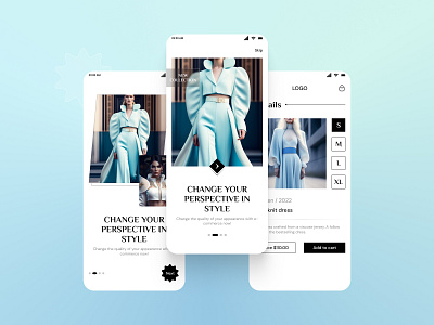 Fashion app adobe xd cloth design fashion landing ui ui design uidesign white