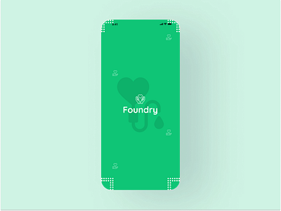 Foundry - Fund Rising App app branding design illustration logo typography ui vector
