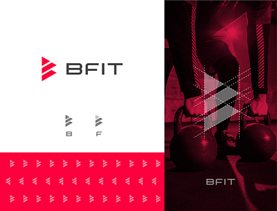 BFIT Logo Design. branding crossfit design fitness fitness logo graphic design gym illustration logo logo design typography vector workout