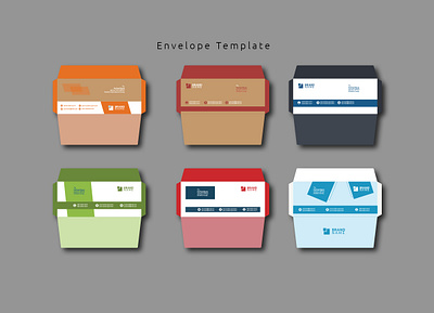 Envelope Design adobe ai branding design en envelope graphic illustration illustrator photoshop psd template velope