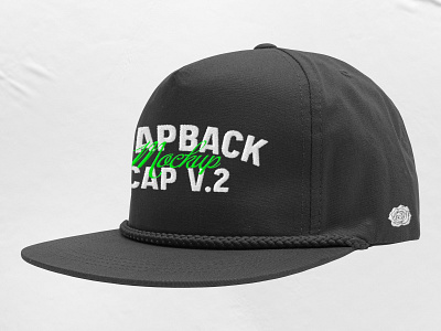 Snapback Cap V.2 - Mockup apparel mockup branding cap clothing mockup design fashion graphic design hat mockup product design realistic mockup snapback