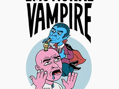 Emotional Vampire 2dillustration characterdesign design digitalillustration emo emotional emotionalvampire illustration vampire