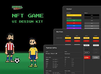 UI design kit - NFT game design ui