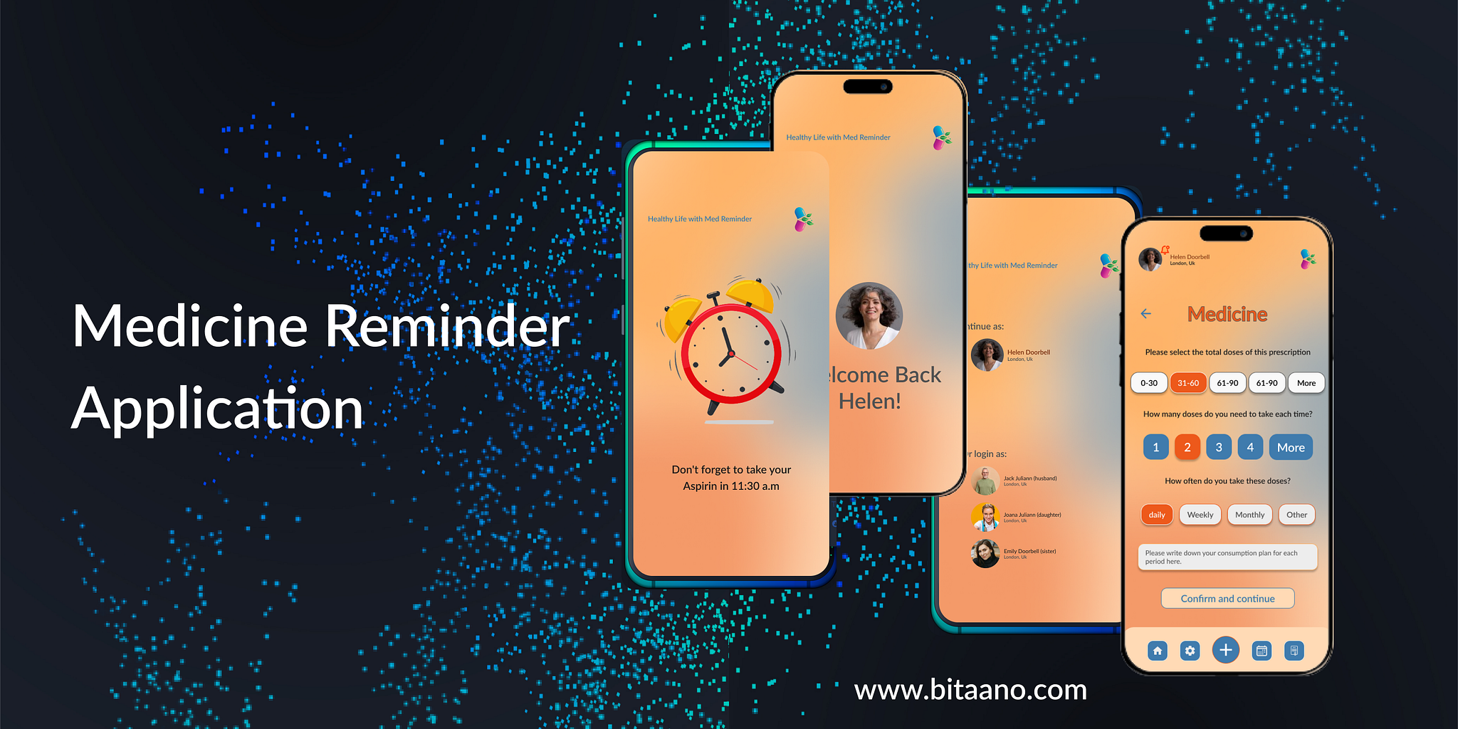 Medicine Reminder App by Amin Parvin on Dribbble