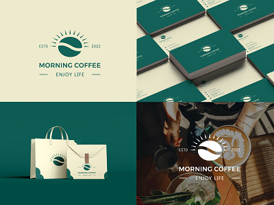 Morning Coffee branding coffee custom logo icon identity logo logo mark morning