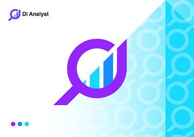 Di Analyst analyst branding di finance graphic design logo