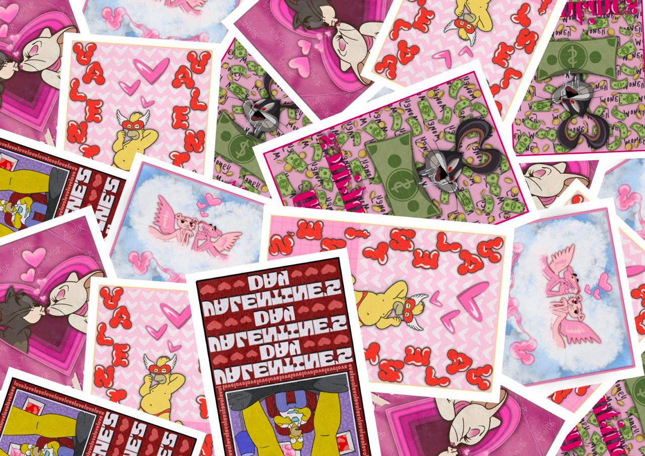 postcards by Анастасия Бирюкова on Dribbble